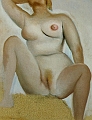 1960_30 Female Seated Nude circa 1960